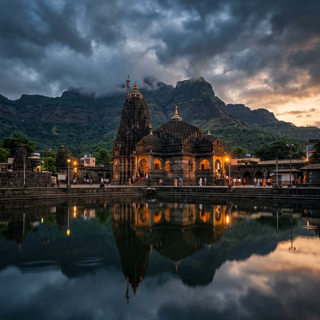 8. Trimbakeshwar Temple - Nashik